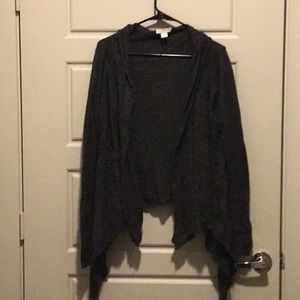 Grey cardigan